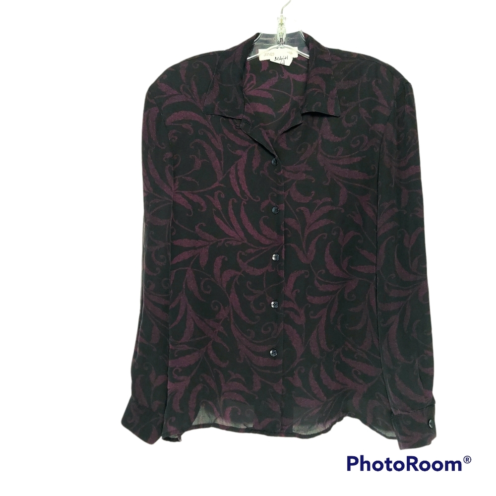 Jones New York 100% Silk Blouse